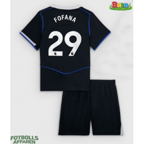 Chelsea Wesley Fofana #29 Tredjeställ Barn 2025-26 Kortärmad (+ Korta byxor)